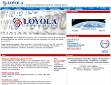 Tablet Screenshot of loyola.com