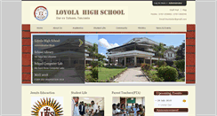 Desktop Screenshot of loyola.ac.tz